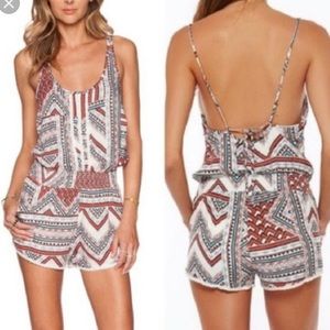 L*Space print romper, Small